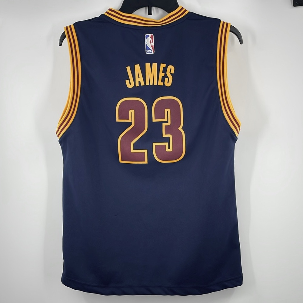 NBA LeBron James #23 Alternate Cleveland Cavaliers Jersey Unisex Kids Large
